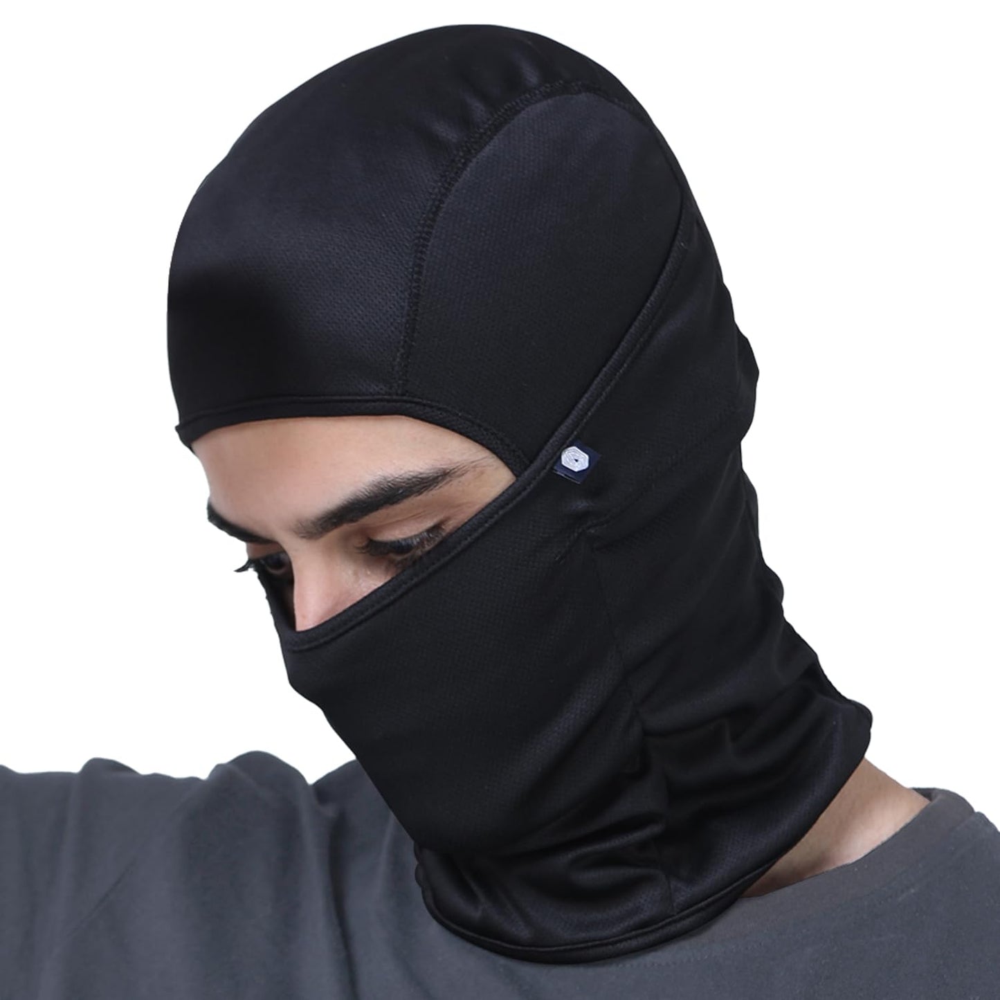 Boldfit Polyester Full Face Helmet Balaclava Black Mask Bike Riding and Cycling Accessories for Men & Women