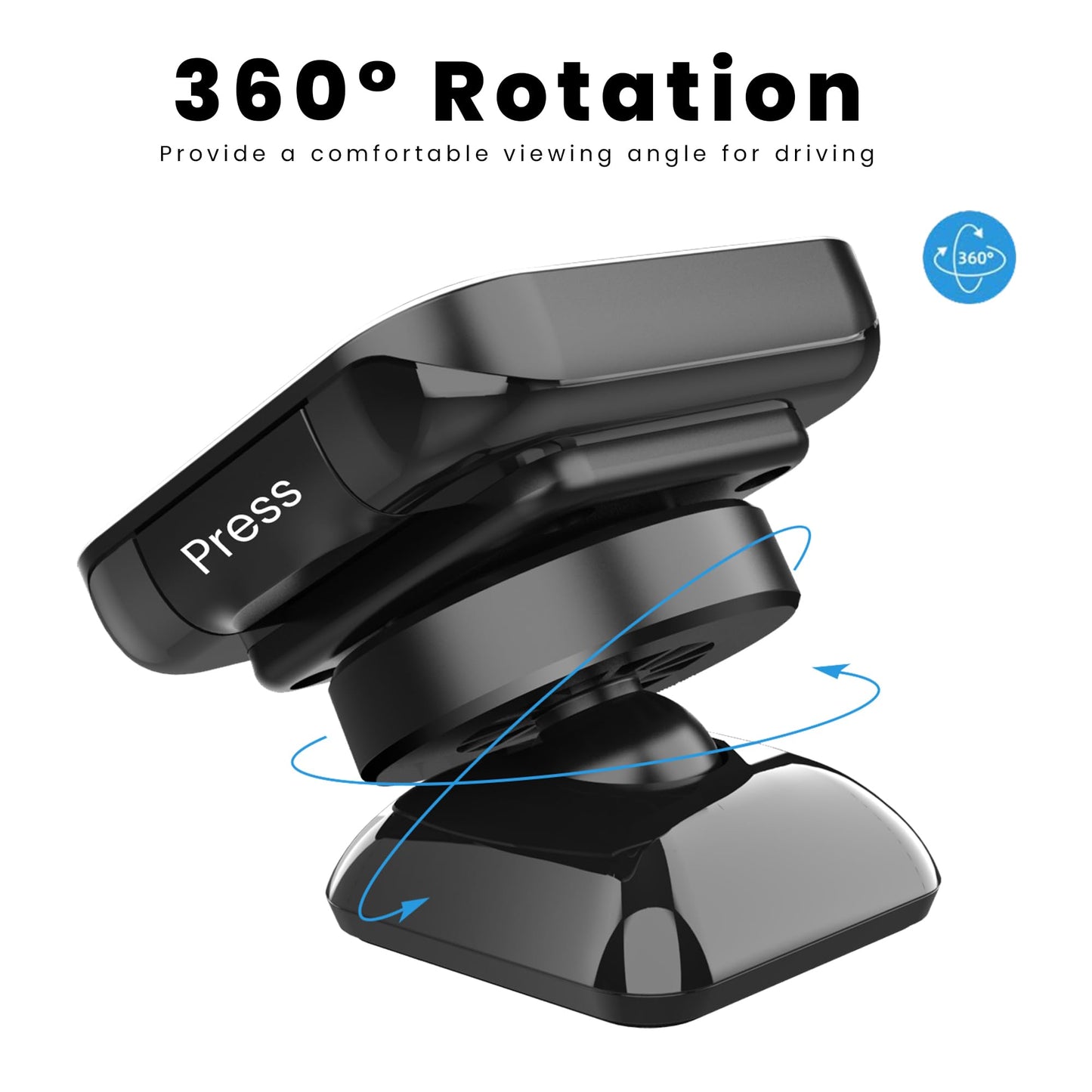 GRAND PITSTOP™ Jaw Grip Mobile Holder – Secure Navigation