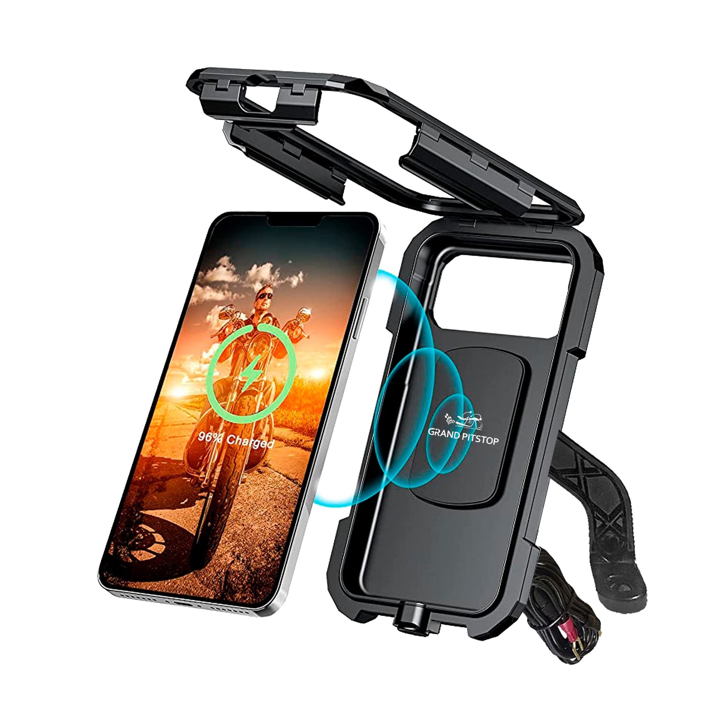 GRAND PITSTOP™ Jaw Grip Mobile Holder – Secure Navigation