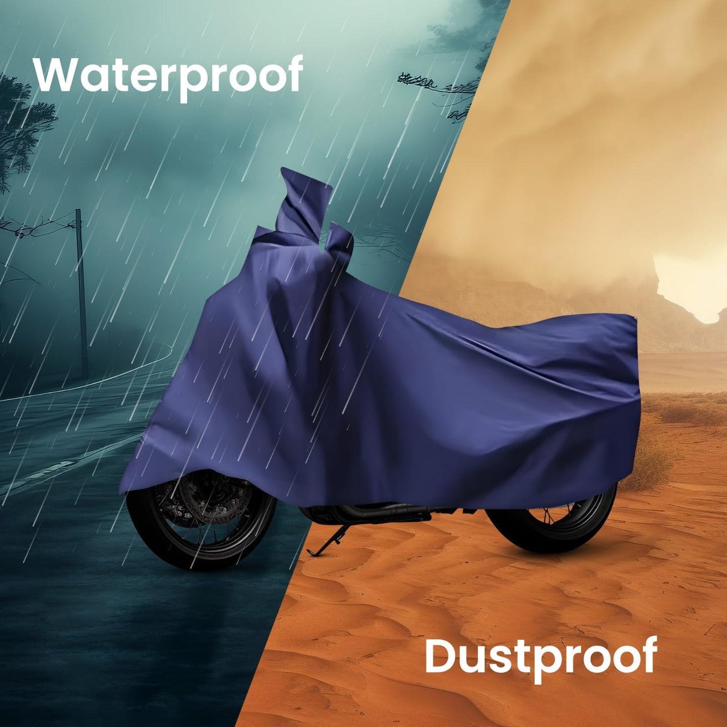 Autofy™ Universal Bike Cover – Comprehensive Protection