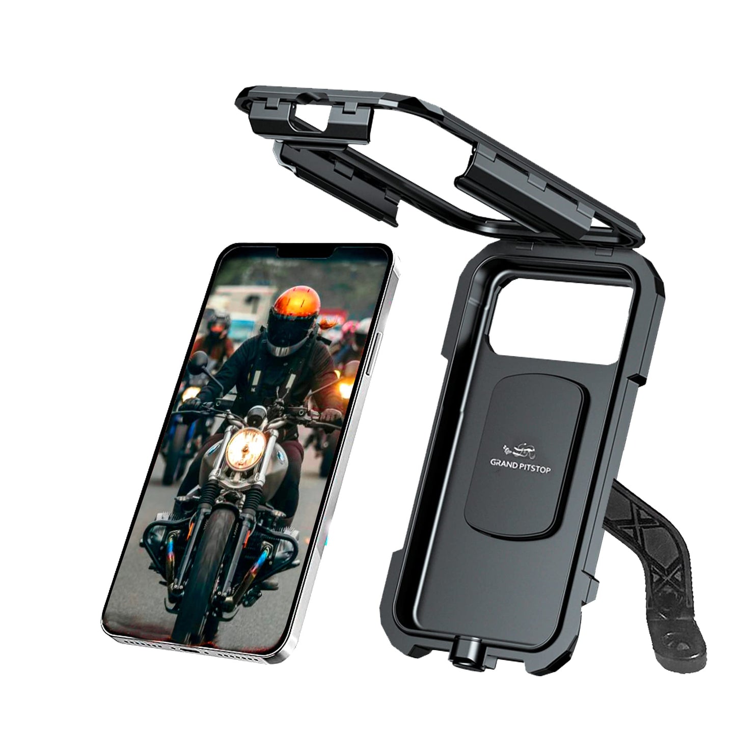 GRAND PITSTOP™ Jaw Grip Mobile Holder – Secure Navigation