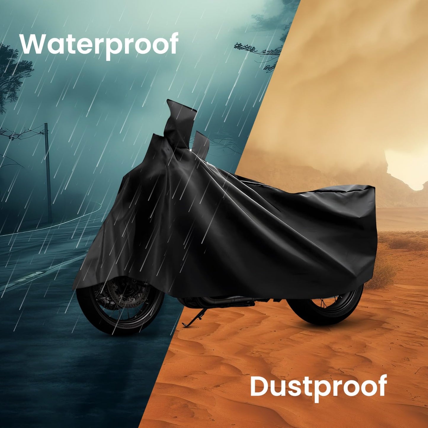 Autofy™ Universal Bike Cover – Comprehensive Protection