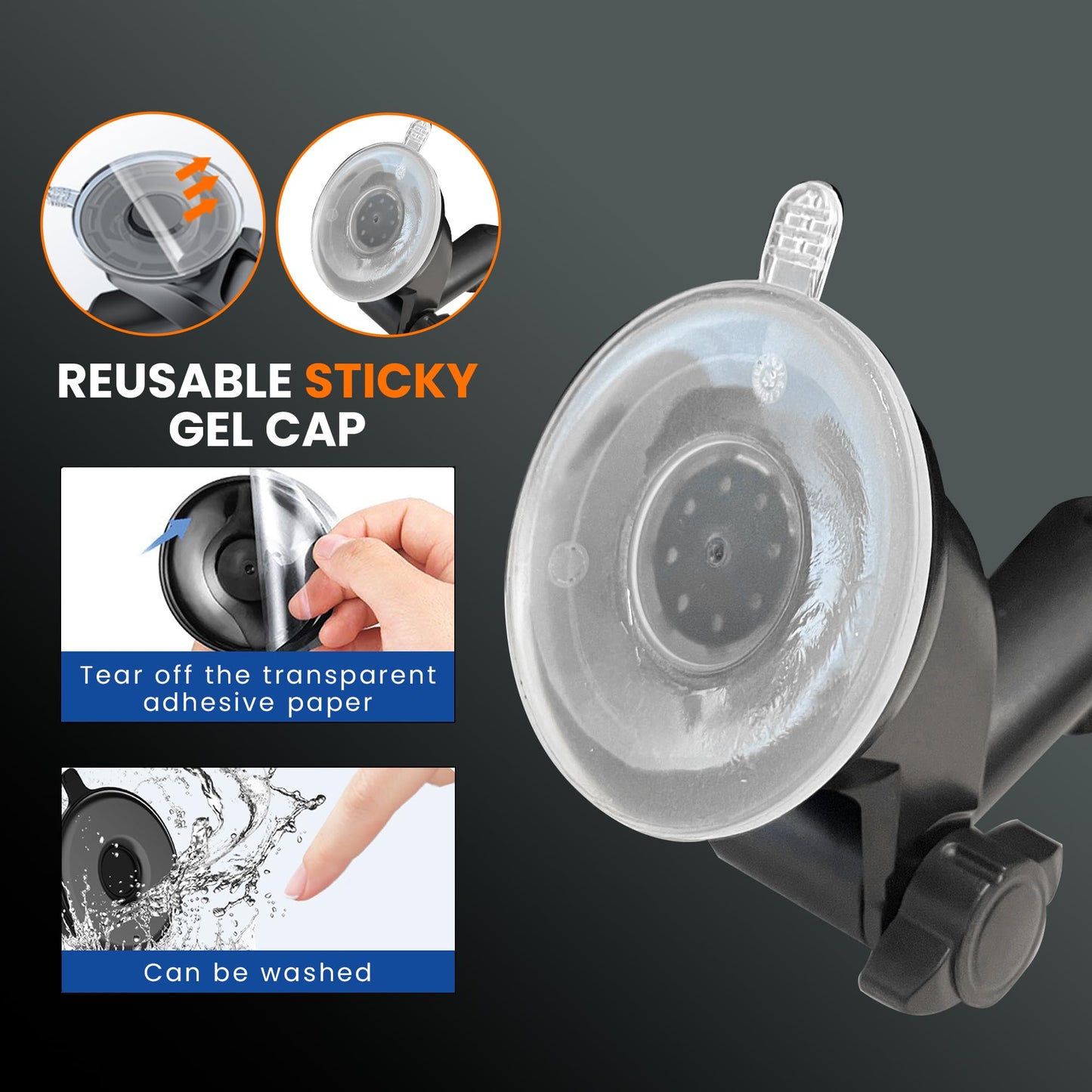 GRAND PITSTOP™ Jaw Grip Mobile Holder – Secure Navigation