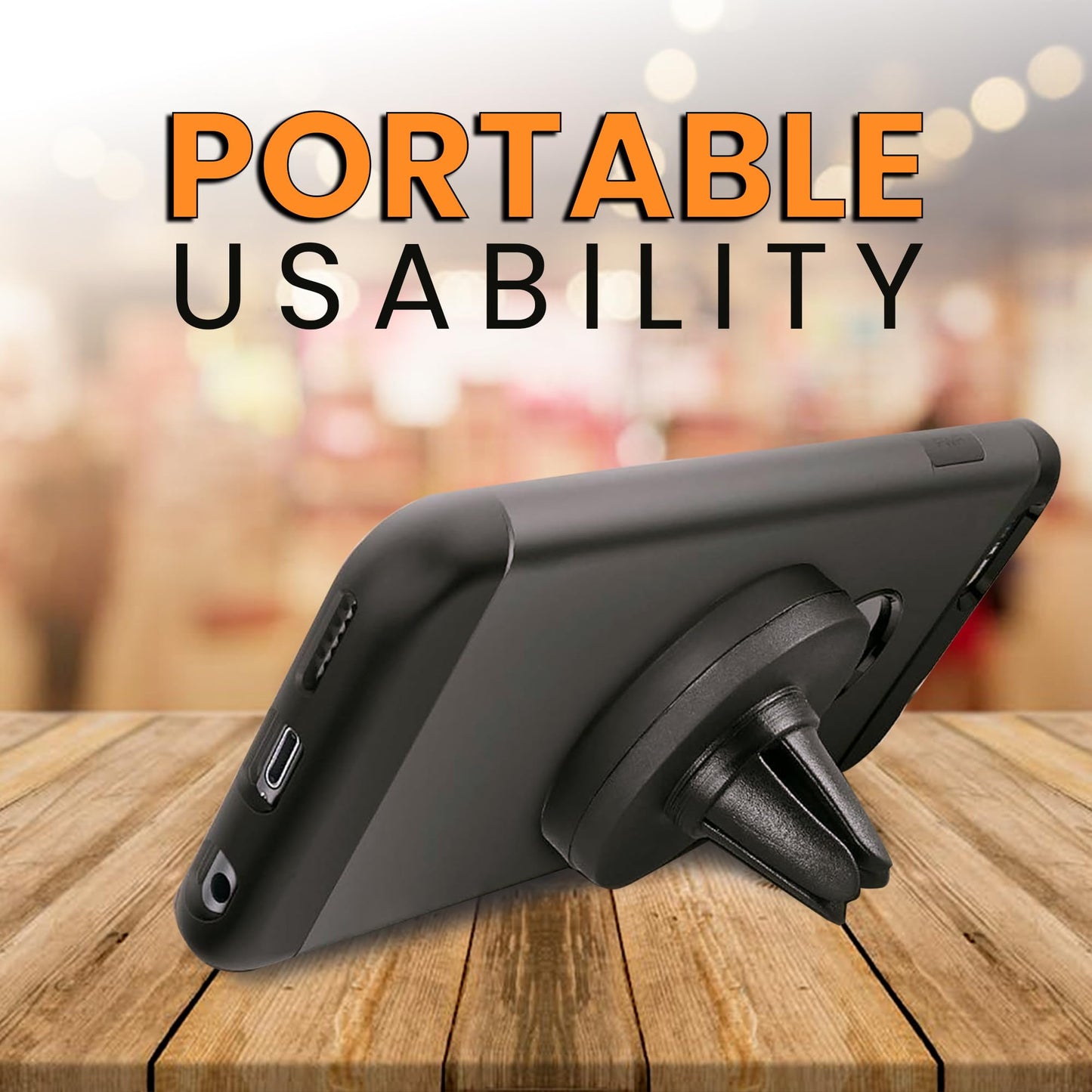 GRAND PITSTOP™ Jaw Grip Mobile Holder – Secure Navigation