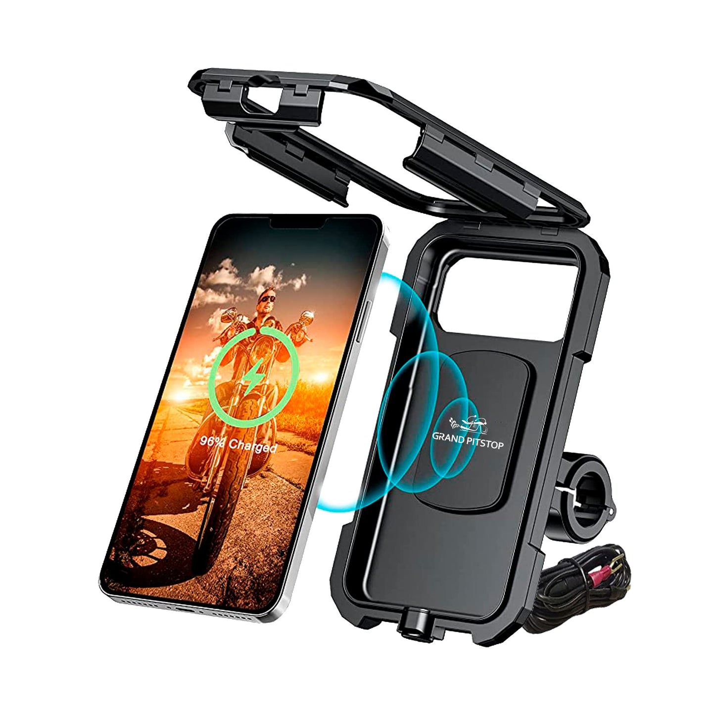 GRAND PITSTOP™ Jaw Grip Mobile Holder – Secure Navigation