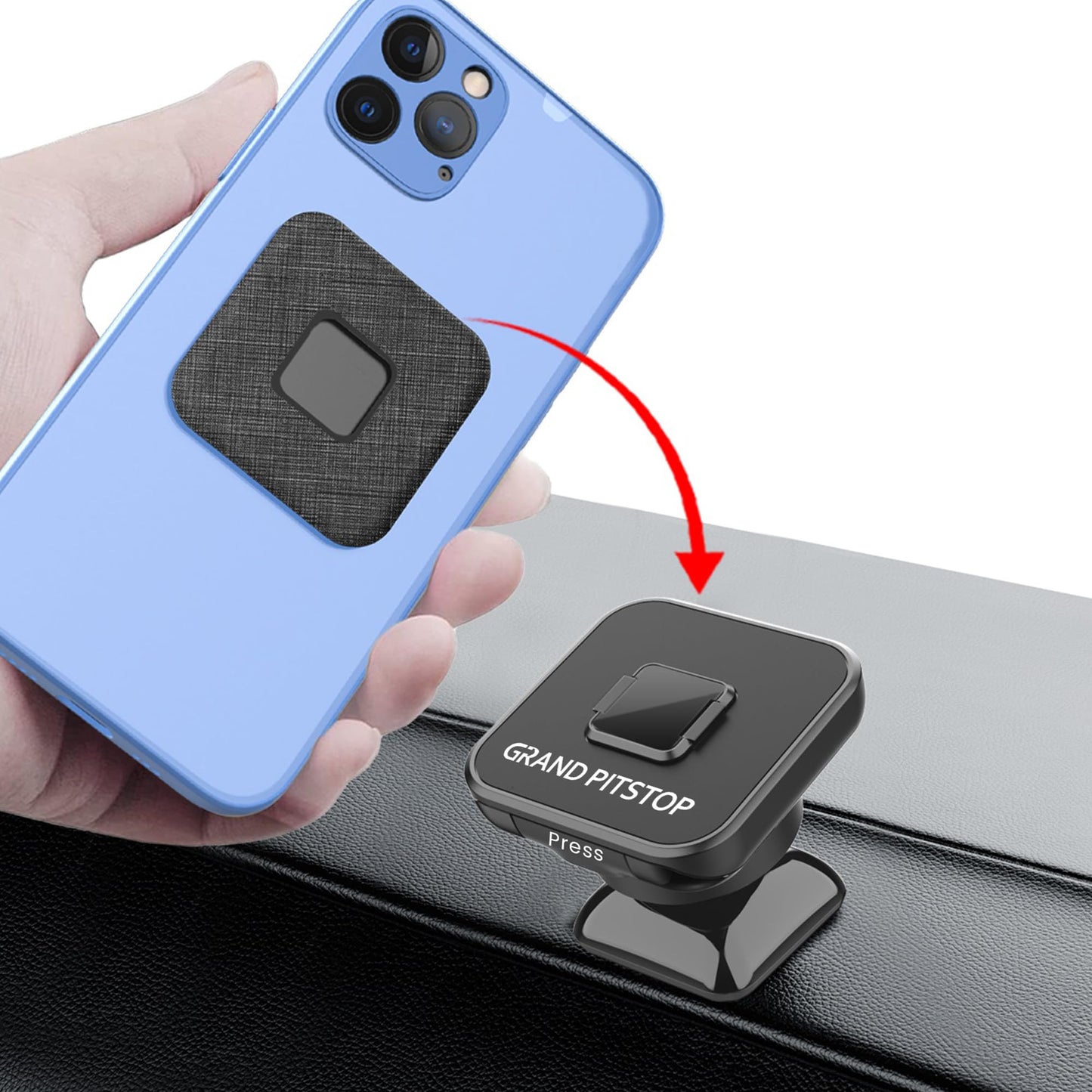 GRAND PITSTOP™ Jaw Grip Mobile Holder – Secure Navigation