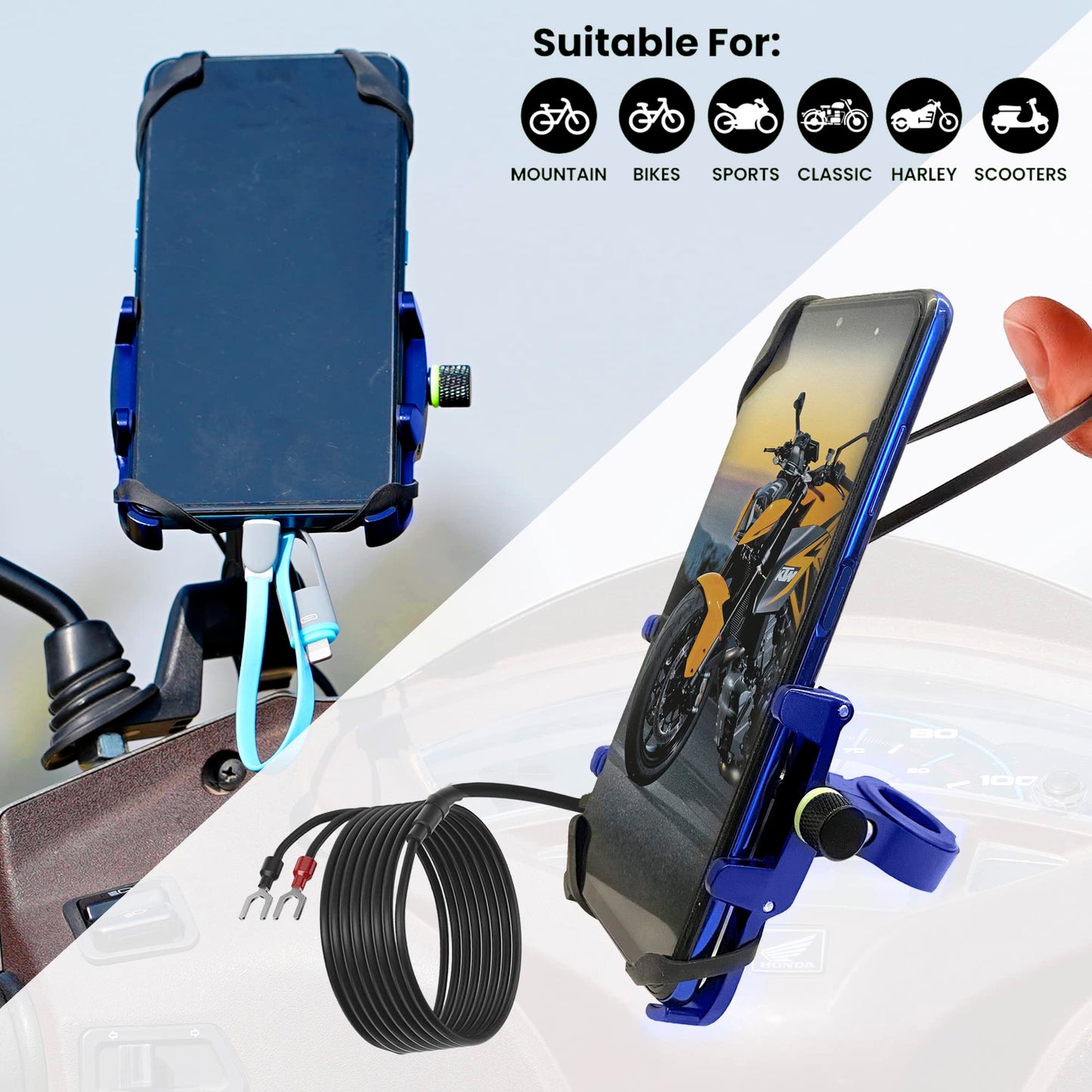 GRAND PITSTOP™ Jaw Grip Mobile Holder – Secure Navigation