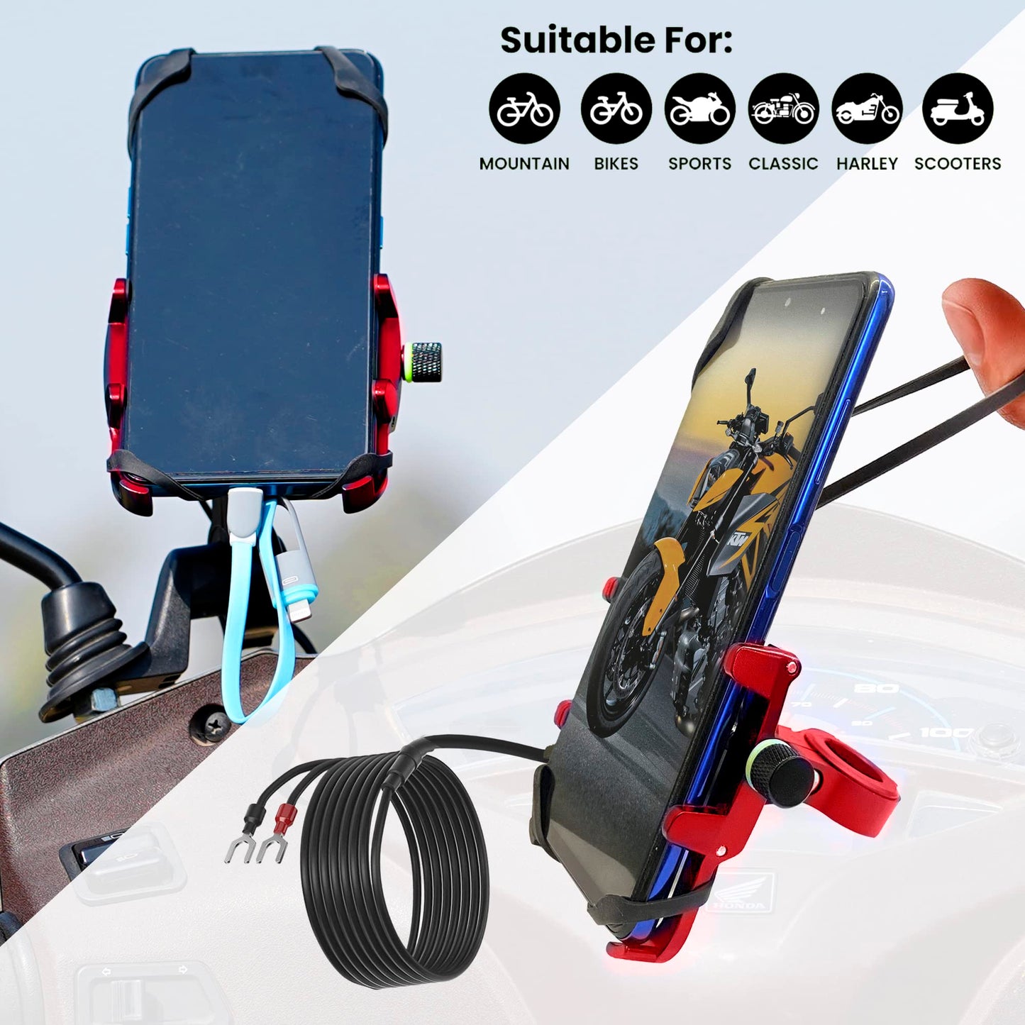 GRAND PITSTOP™ Jaw Grip Mobile Holder – Secure Navigation