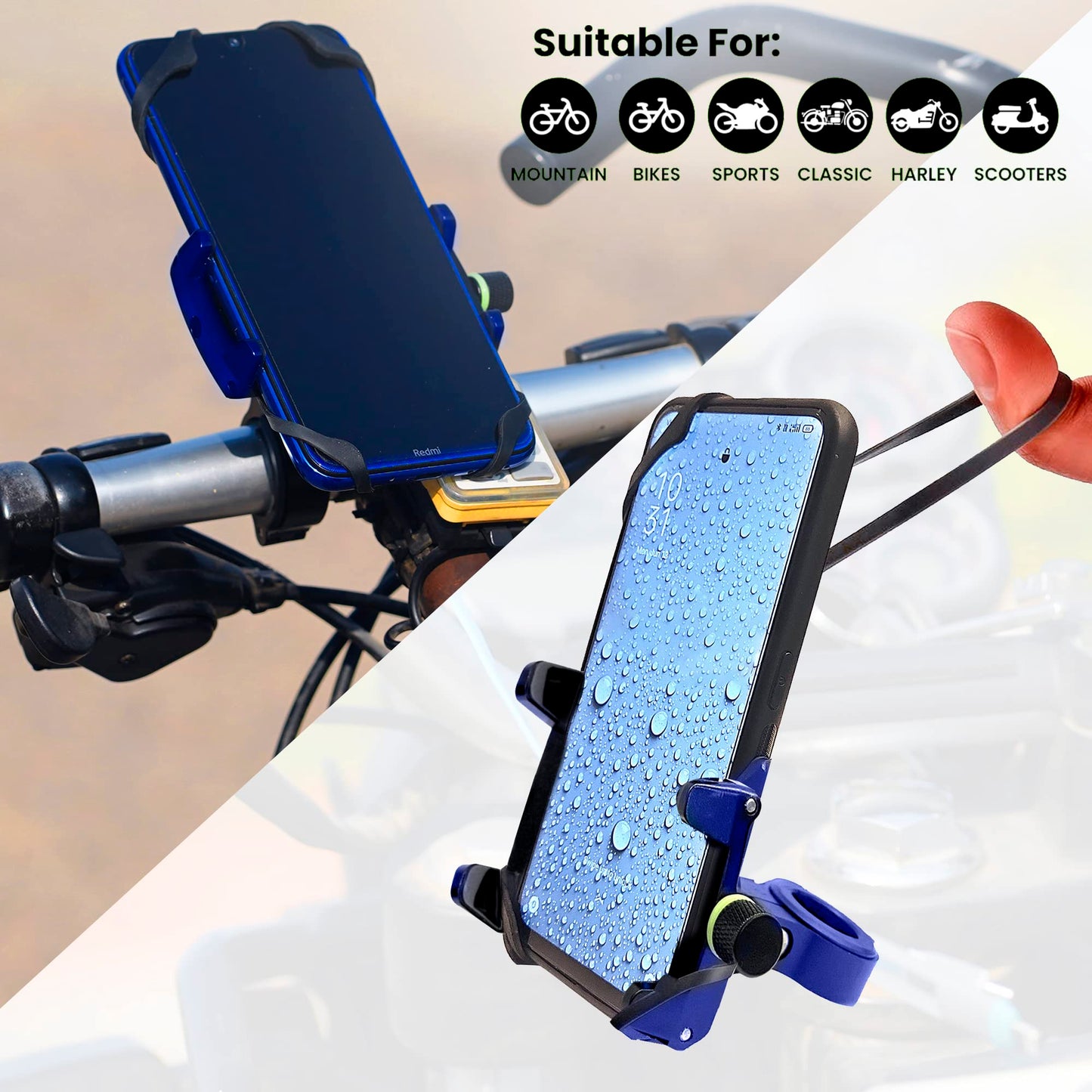 GRAND PITSTOP™ Jaw Grip Mobile Holder – Secure Navigation